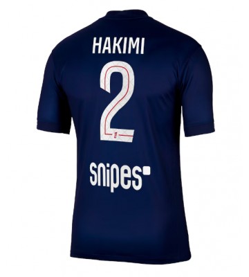 Paris Saint-Germain Achraf Hakimi #2 Hjemmebanetrøje 2025-26 Kortærmet